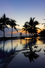 Obraz premium Sunrise at the beach in Hoi An Vietnam