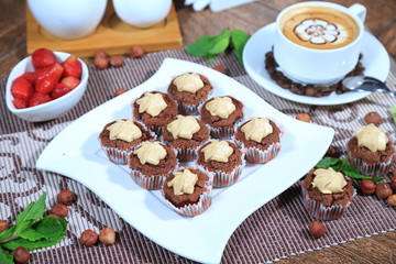 Elegant dessert.