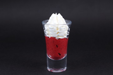 Elegant dessert.