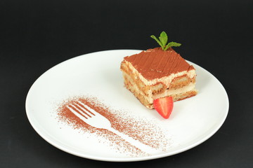 Elegant dessert.