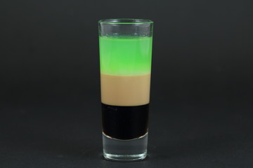 Colorful fruit cocktail.