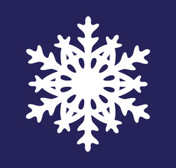 Vector of Abstract Snowflake