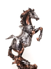 figure of a running horse 