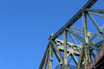 Pont Jacques Cartier et la tour Eiffel