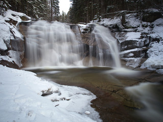 Mumlava Waterfall, Krkonose Mountains, Czech Republic