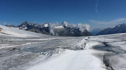 Zermatt, glacier Teodulo