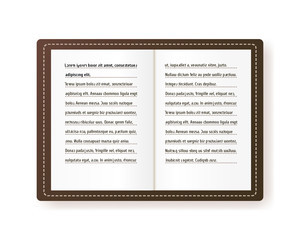 Fototapeta premium Page of the book. Вyslexia. Handwriting with letter hooks.