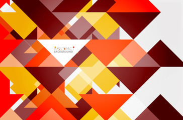 Triangle pattern design background