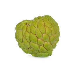Fototapeta premium Custard Apple isolated on white background