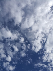 Cloudy sky background