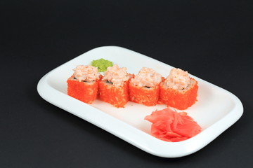 Japanese seafood sushi