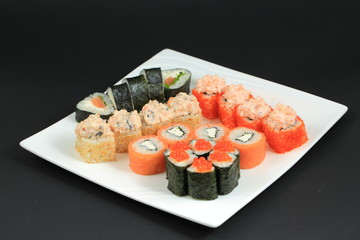 Japanese seafood sushi