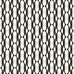 Fototapeta premium Vector geometric seamless pattern with grid, lattice. Abstract mesh texture.