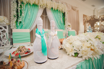 wedding banquet in a restaurant