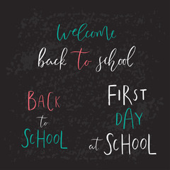 Welcome Back to School template