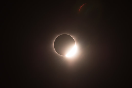 Total solar eclipse 2017, seem from Helen Georgia