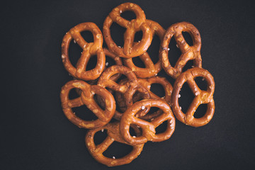 Salted Mini Pretzels Heap