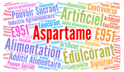 Aspartame nuage de mots