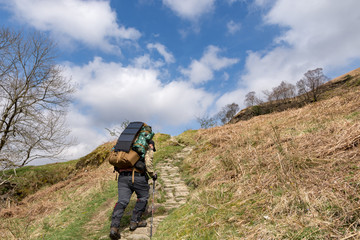 Fototapeta na wymiar Hiking the West Highland Way