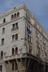 Fototapeta premium Streets of Bari town in Italy