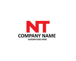 nt letter logo