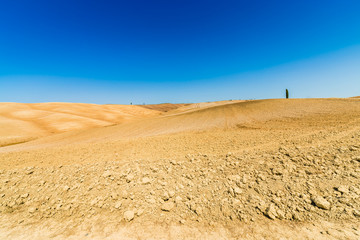 Senese Clays lunar landscape