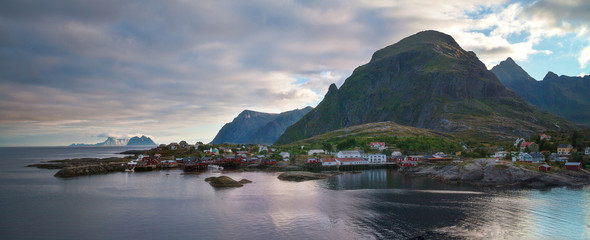 Fishing Village of Tind in Lofoten.