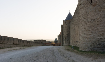 Castle of the city of Carcassonne