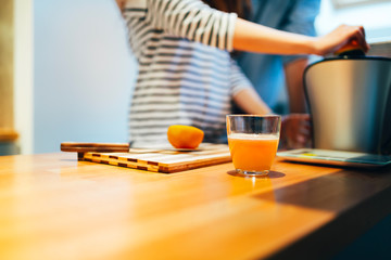 Home made orange juice