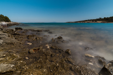 Mittelmeer in Istrien am Kap Kamenjak