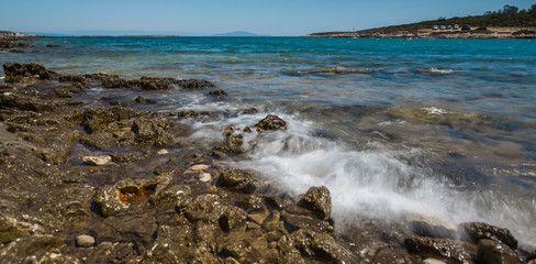 Mittelmeer in Istrien am Kap Kamenjak