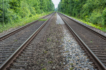 Fototapeta premium Hauptstrecken nach Köln