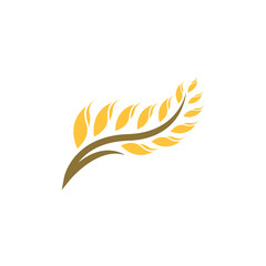 Wheat Logo Vector Art