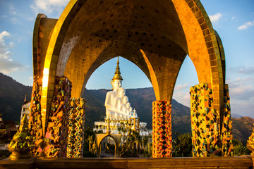 Buddha statue in dome