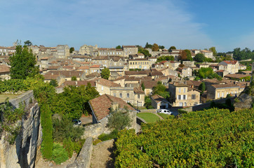 Fototapeta na wymiar Saint-Emilion, Gironde