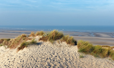 dunes de sable de la côte picarde