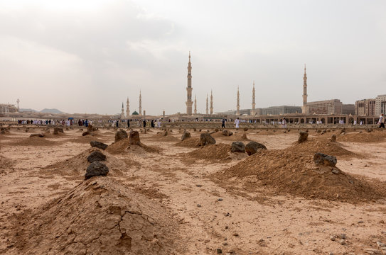 Ancient graves in Jannat Al Baqi Cemetery in Medina Saudi Arabia Stock Photo | Adobe Stock Ancient graves in Jannat Al Baqi Cemetery in Medina Saudi Arabia Stock Photo | Adobe Stock