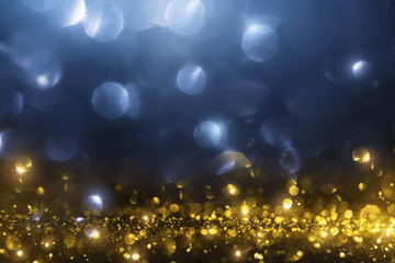 Obraz premium Christmas Golden Glitter Background