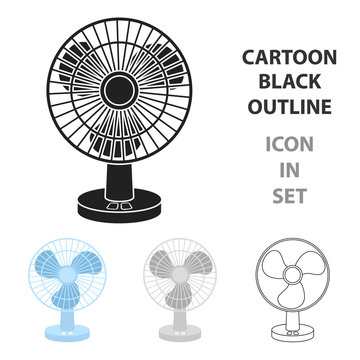 Table Fan Side View Table Fan Side View