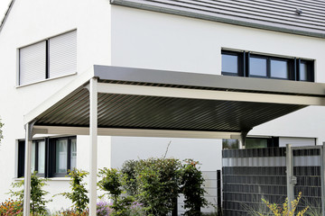 Carport aus Aluminium