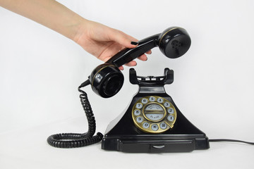 Picking Up the Phone, Vintage Telephone