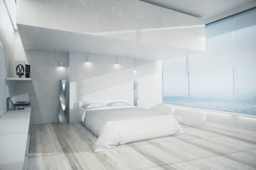 Luxury bedroom interior