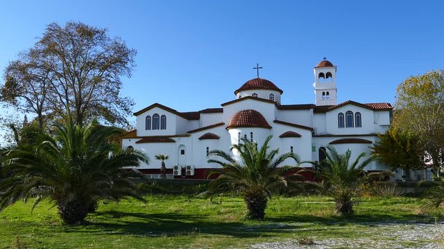 Church in Platamonas Greece