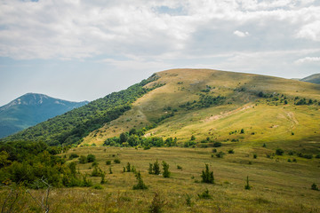 Obraz premium Rocky mountain landscape in Crimea, Russia