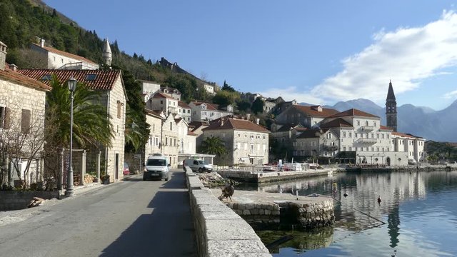 The Village Perast in Montenegro