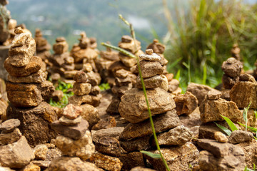 Stone wish pyramids