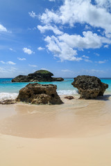 Naklejka premium A Bermuda Beach