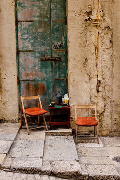 Small Outdoor Cafe in Malta