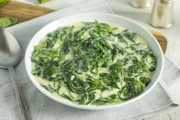 Creamy Homemade Creamed Spinach