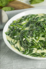 Creamy Homemade Creamed Spinach